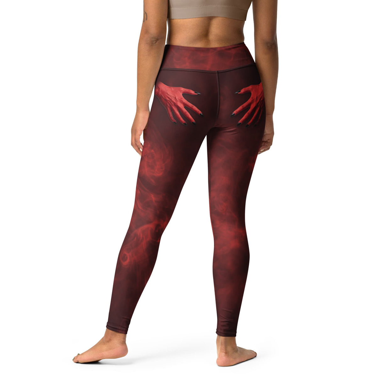 Devil's Grab Yoga Leggings