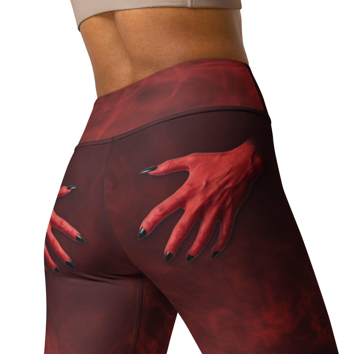Devil's Grab Yoga Leggings