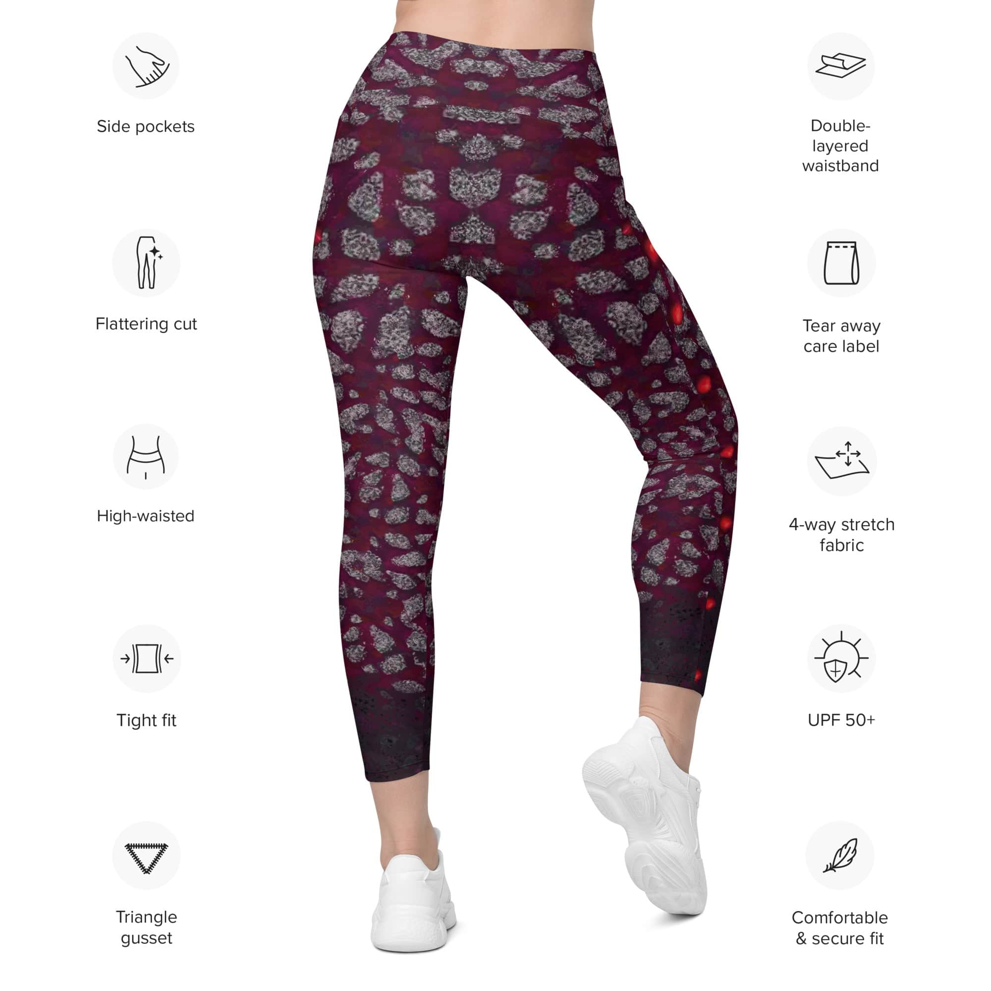 Devil Starfish Leggings With Pockets