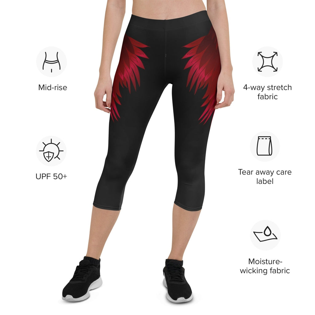Devil Wings Capris
