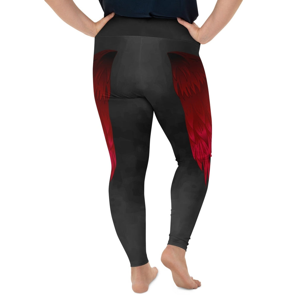 Devil Wings Plus Size Leggings