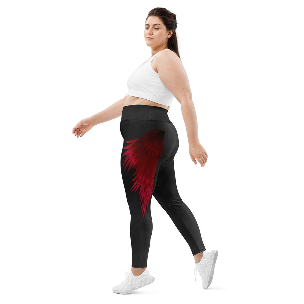 Devil Wings Plus Size Leggings