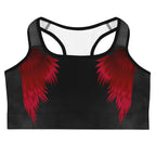 Devil Wings Sports Bra