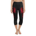 Devil Wings Yoga Capris