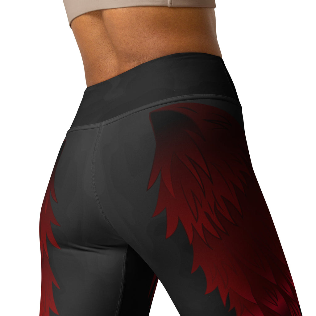 Devil Wings Yoga Leggings