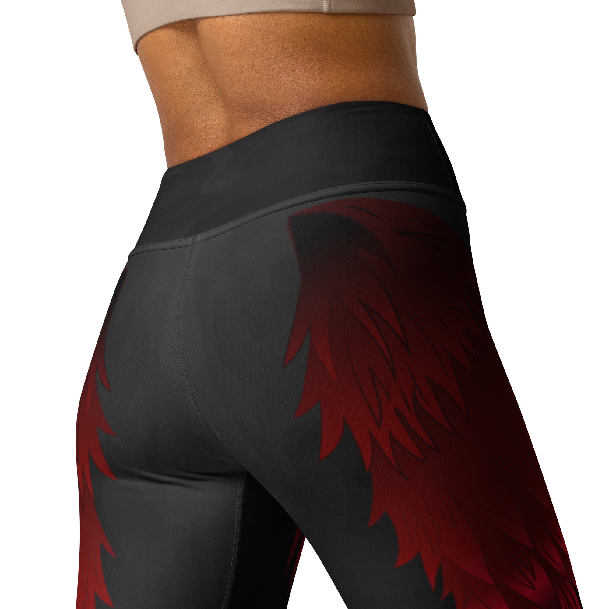 Devil Wings Yoga Leggings