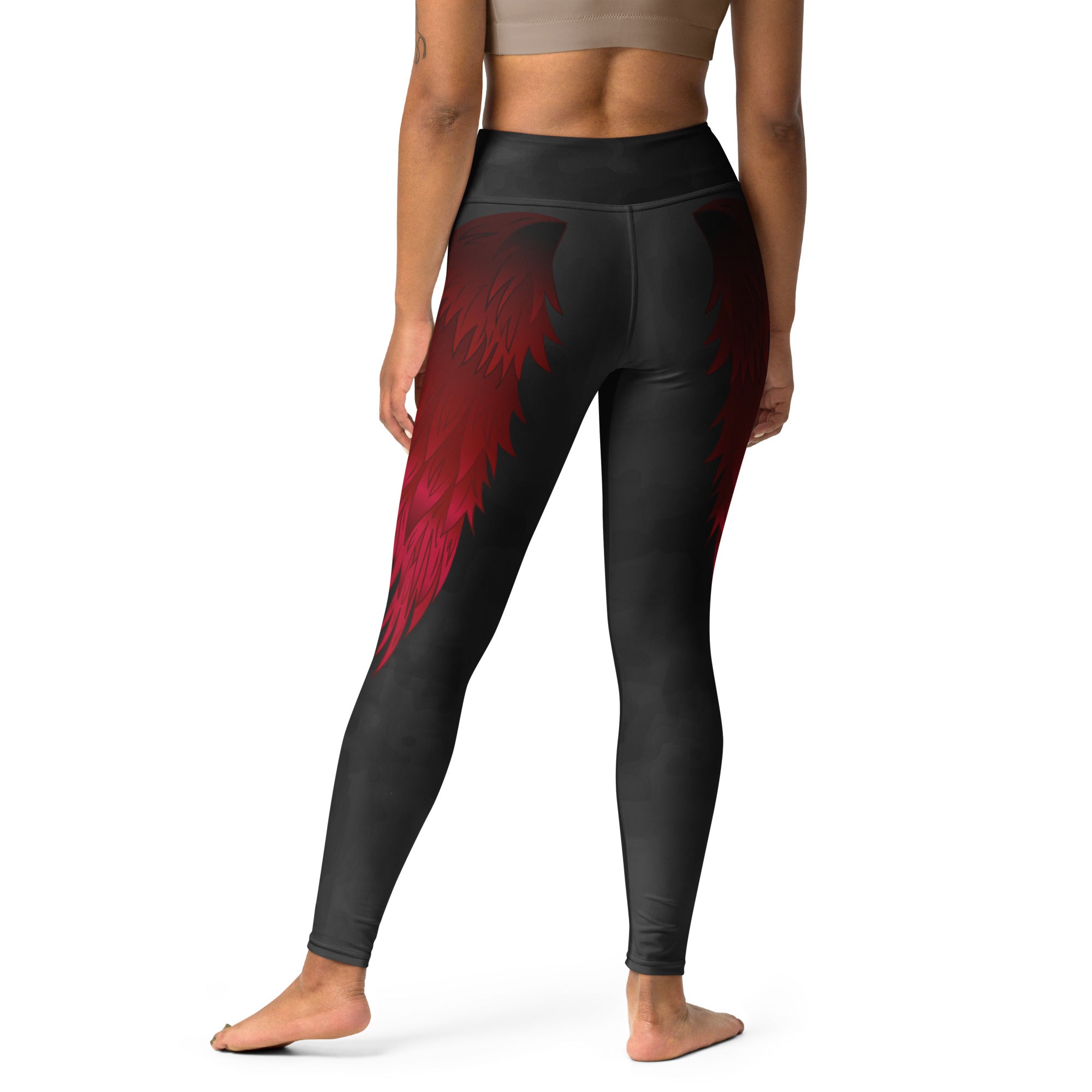 Devil Wings Yoga Leggings