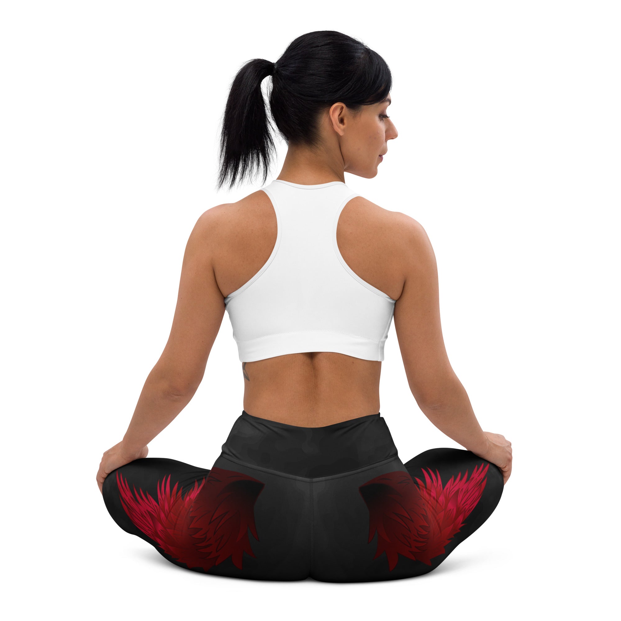 Devil Wings Yoga Leggings