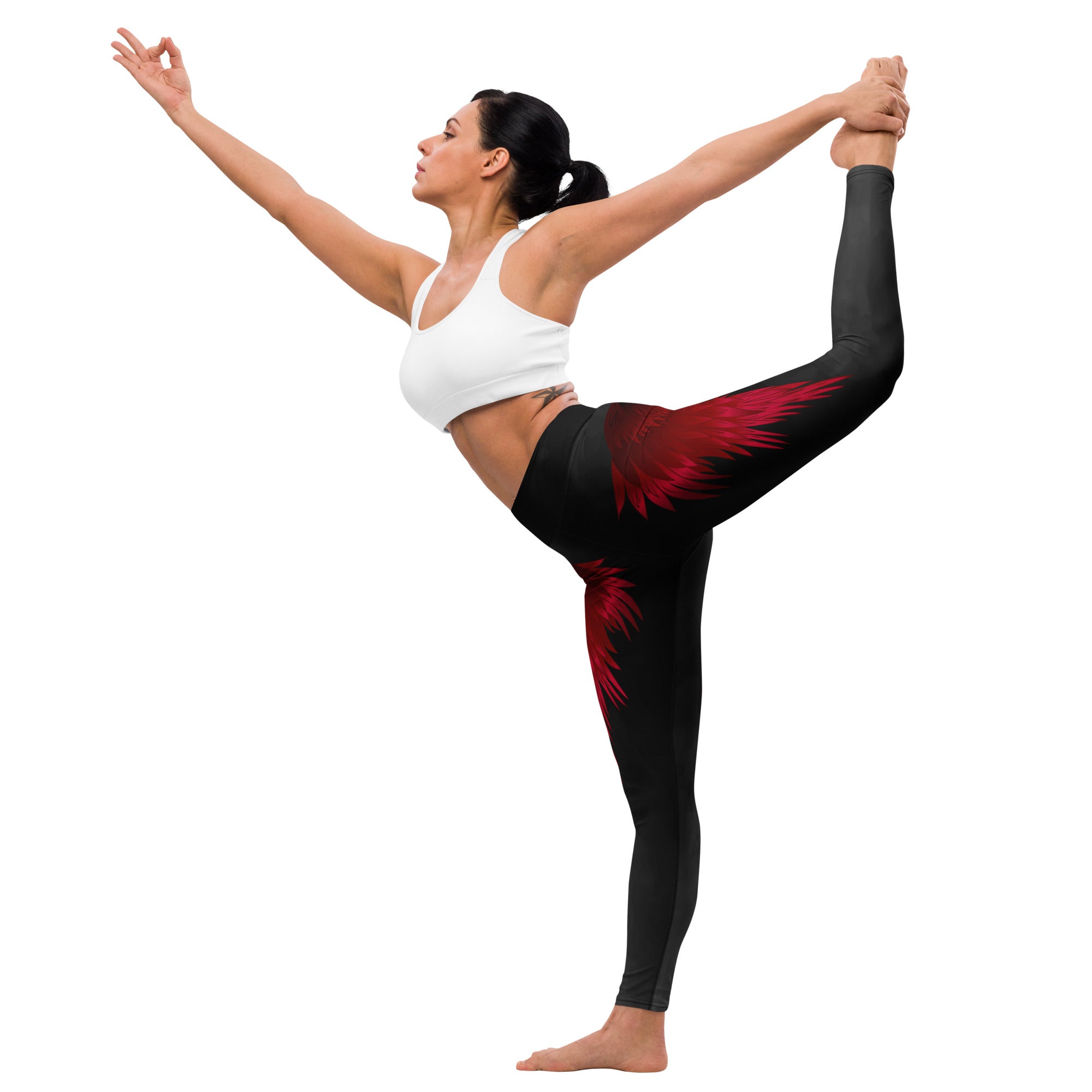Devil Wings Yoga Leggings