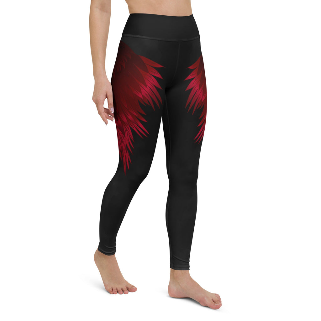 Devil Wings Yoga Leggings