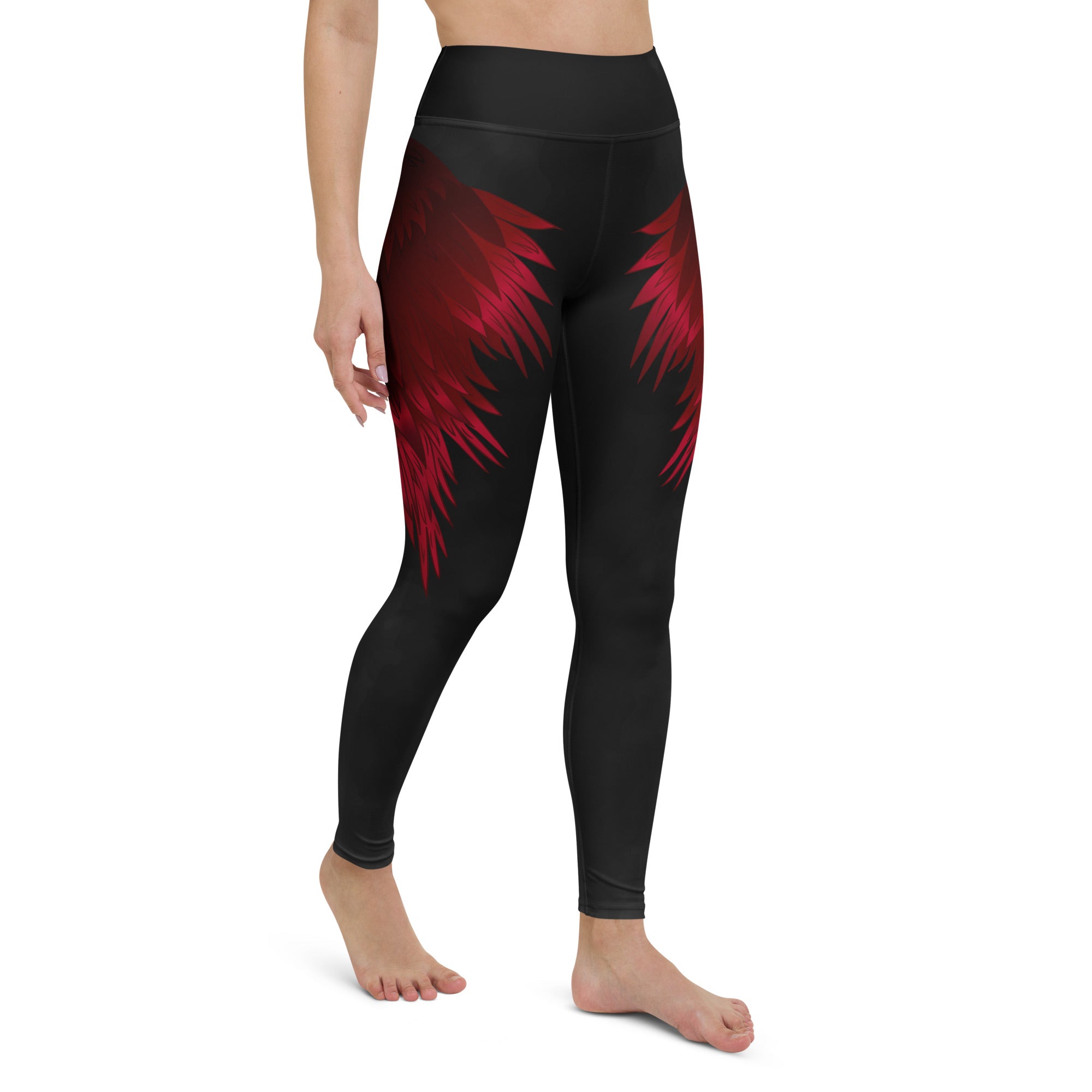 Devil Wings Yoga Leggings