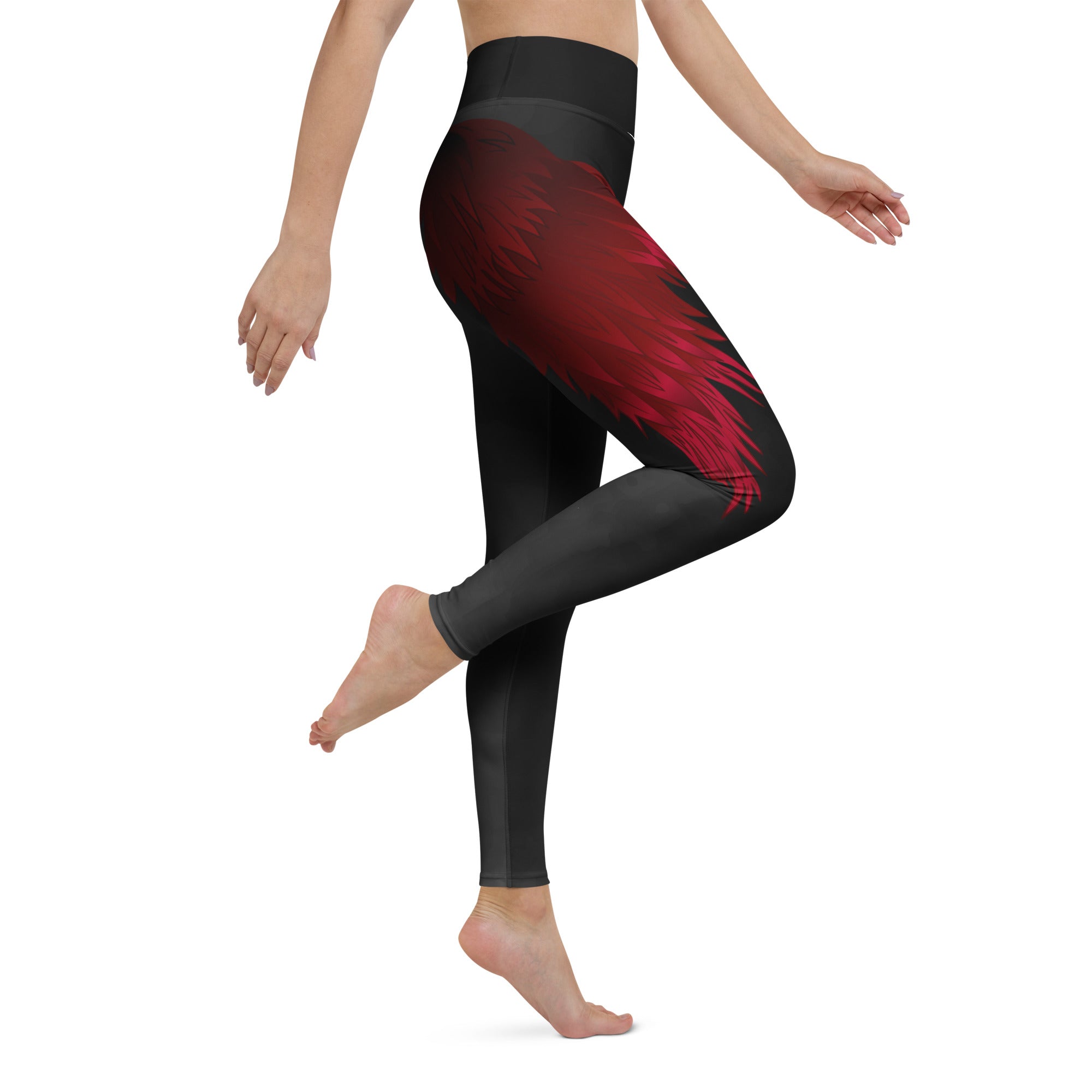 Devil Wings Yoga Leggings