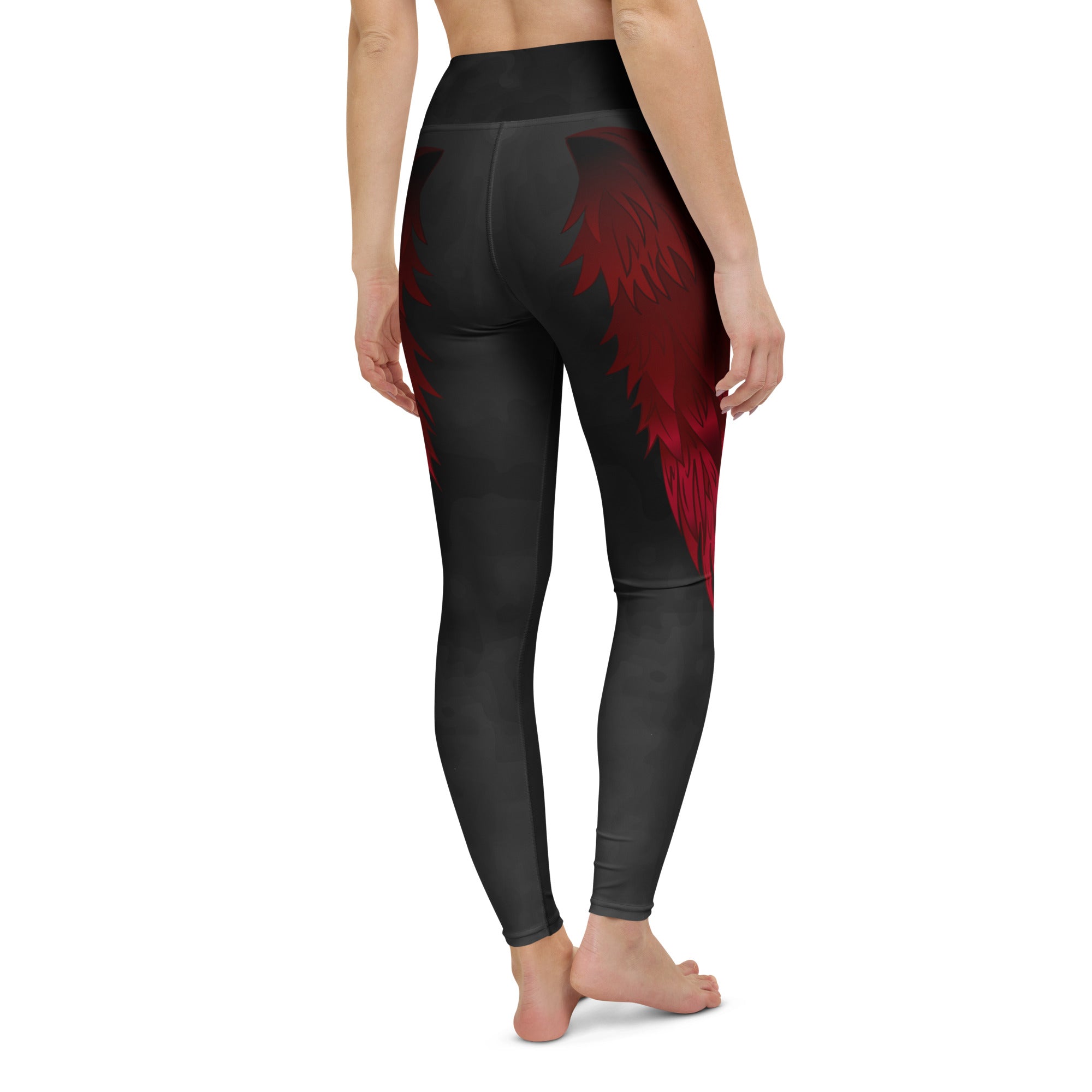 Devil Wings Yoga Leggings