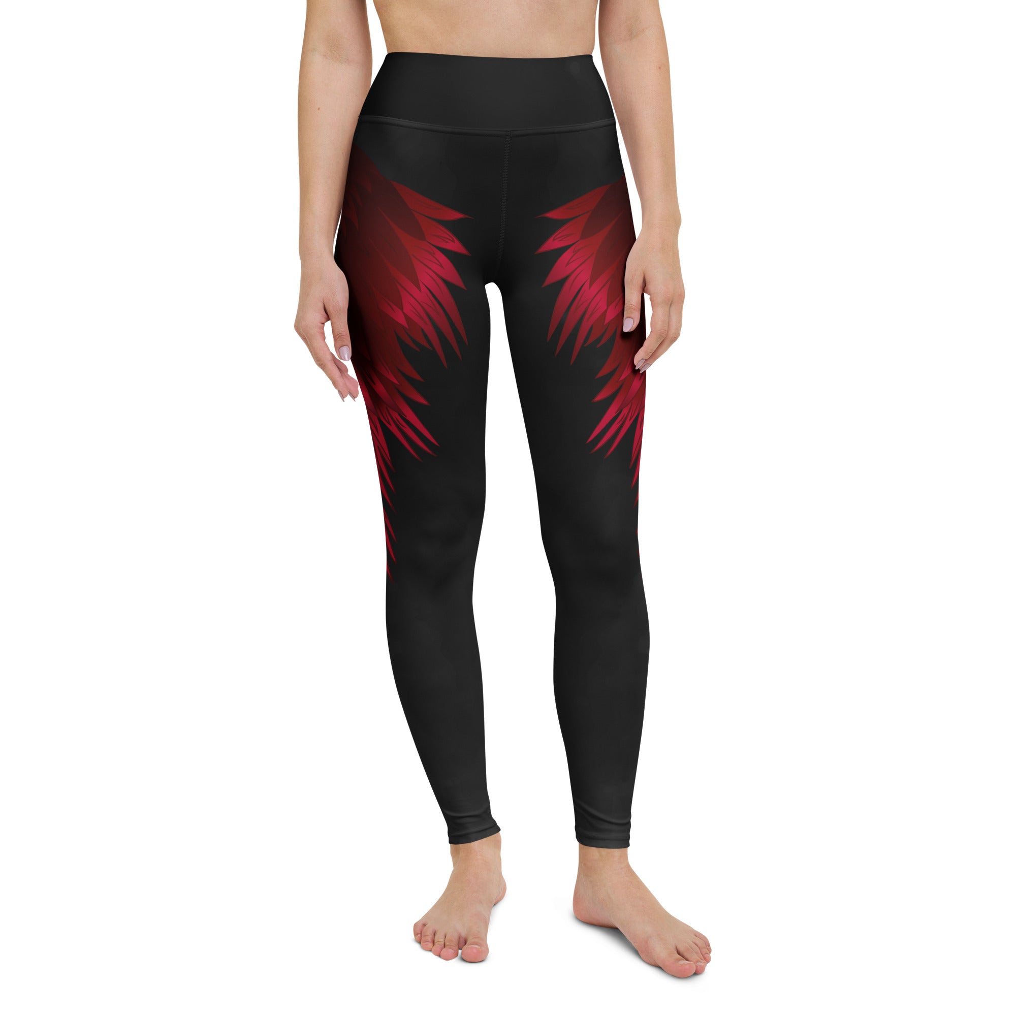 Devil Wings Yoga Leggings