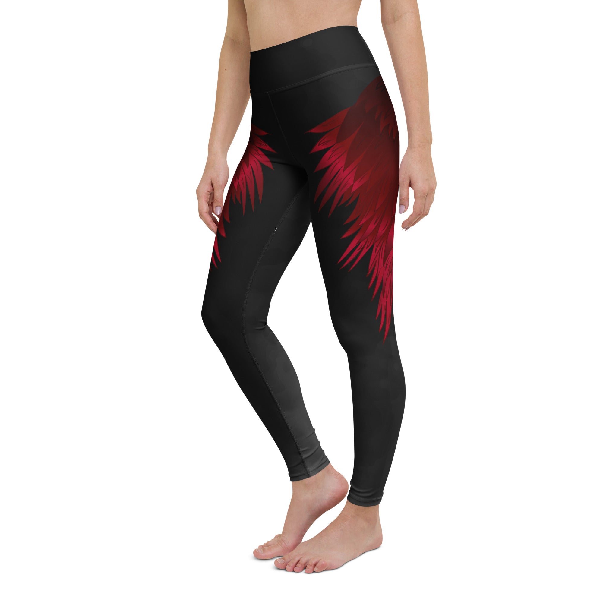 Devil Wings Yoga Leggings