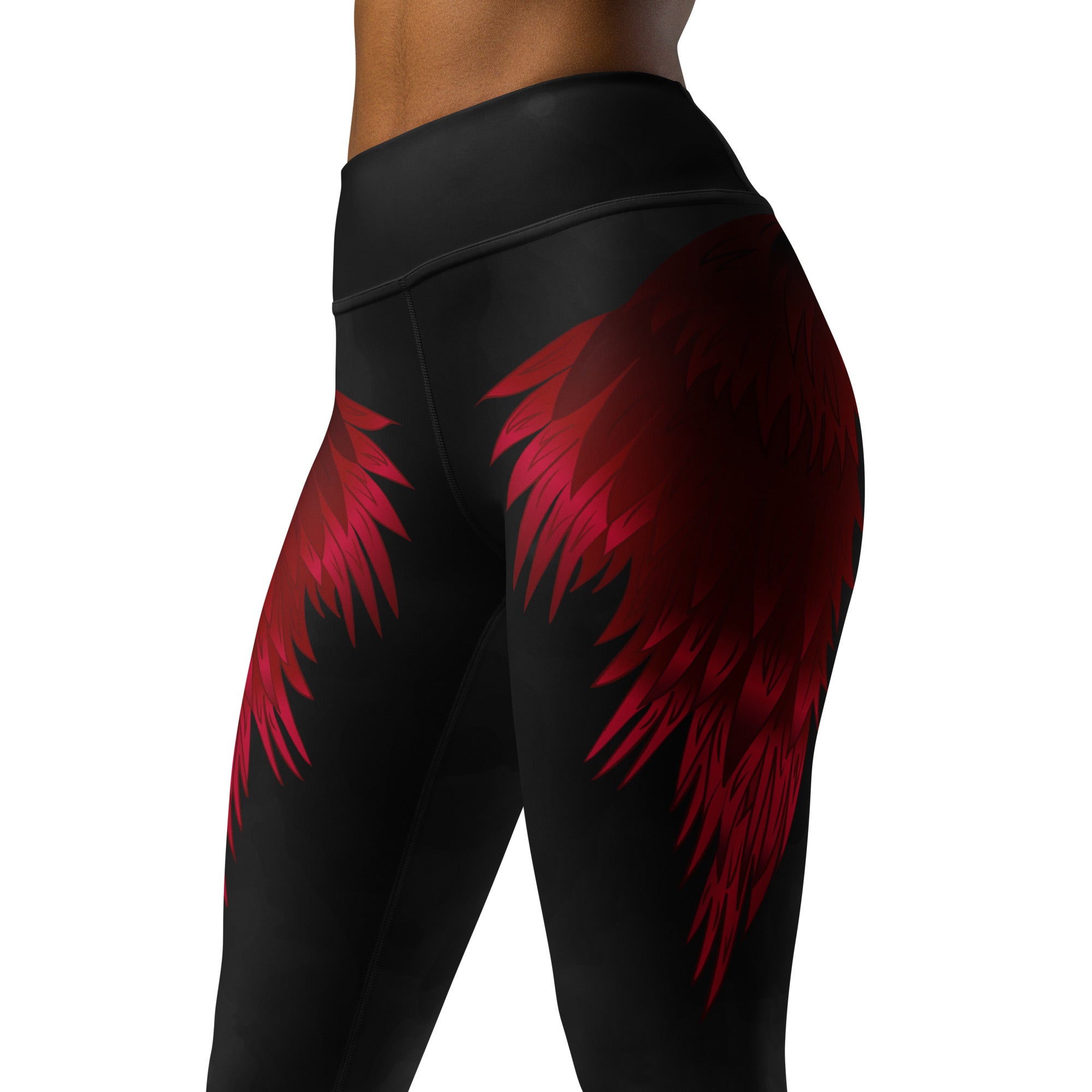 Devil Wings Yoga Leggings