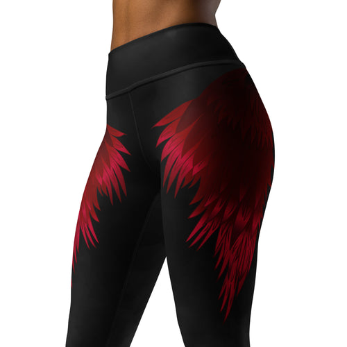 Devil Wings Yoga Leggings