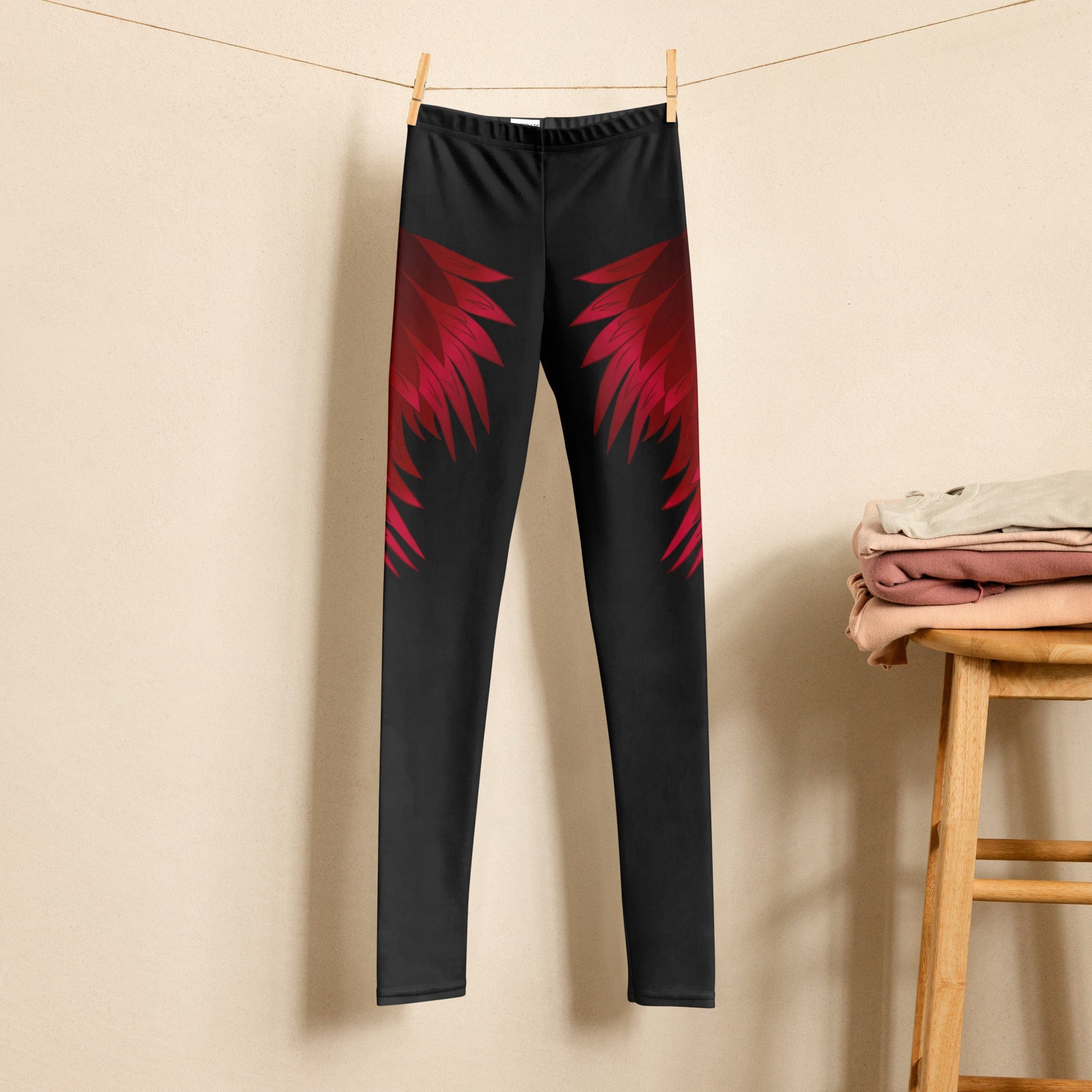 Devil Wings Youth Leggings