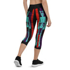 Devilish Halloween Skeletons Capris