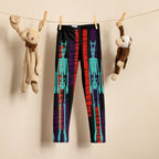 Devilish Halloween Skeletons Kid's Leggings
