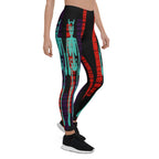 Devilish Halloween Skeletons Leggings