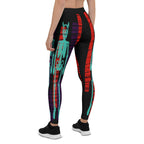 Devilish Halloween Skeletons Leggings