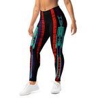 Devilish Halloween Skeletons Leggings