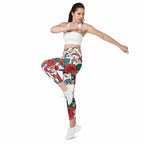 Dia de Muertos Leggings With Pockets