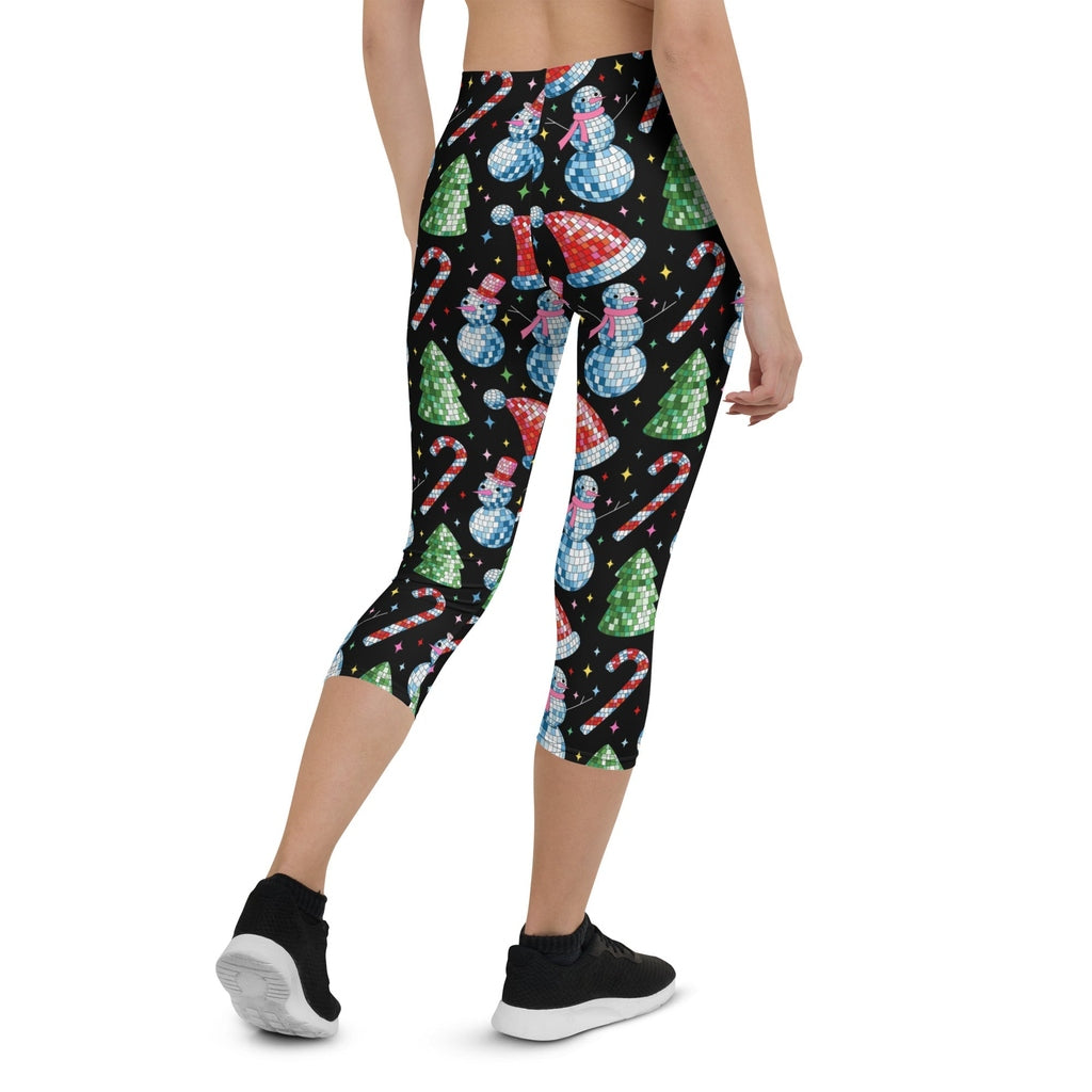 Disco Christmas Capris