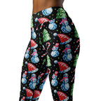 Disco Christmas Yoga Leggings