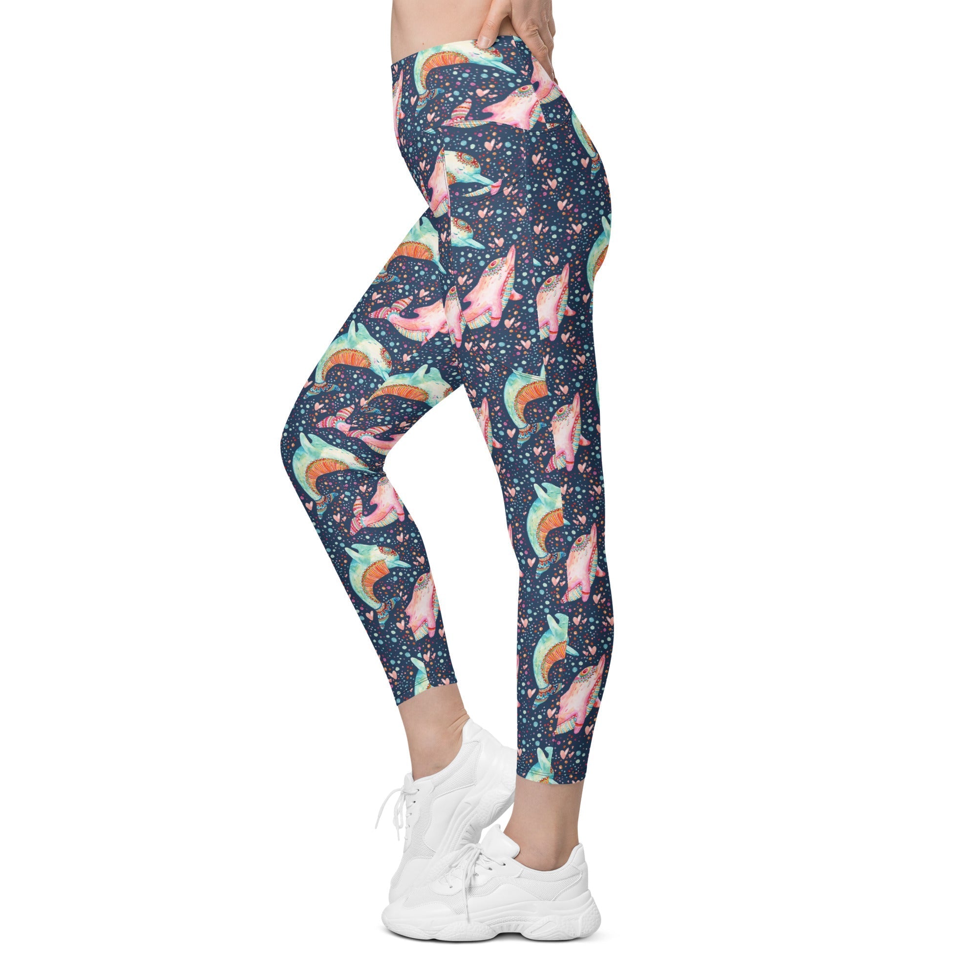 Dolphin Leggings With Pockets