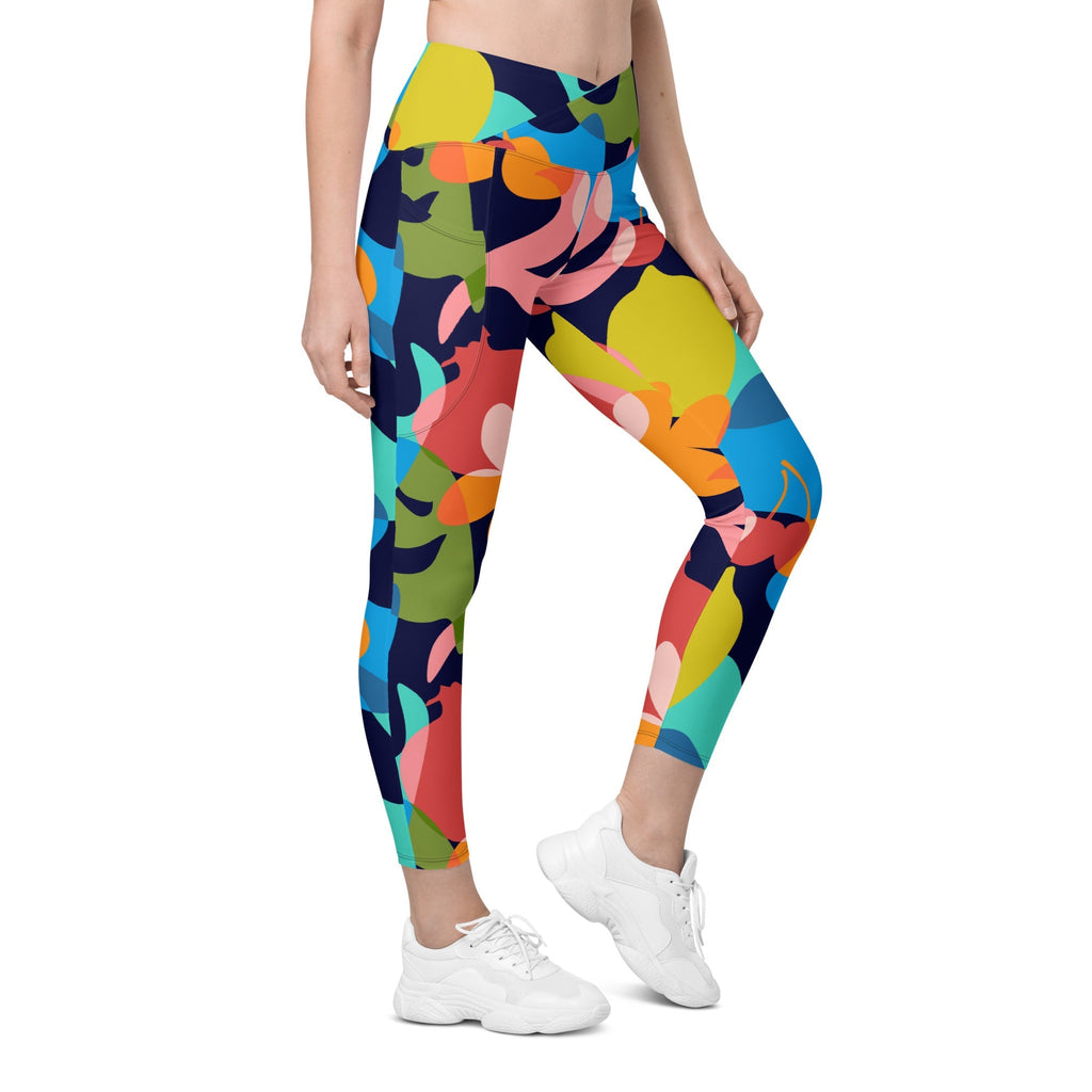 Dopamine Crossover Leggings With Pockets
