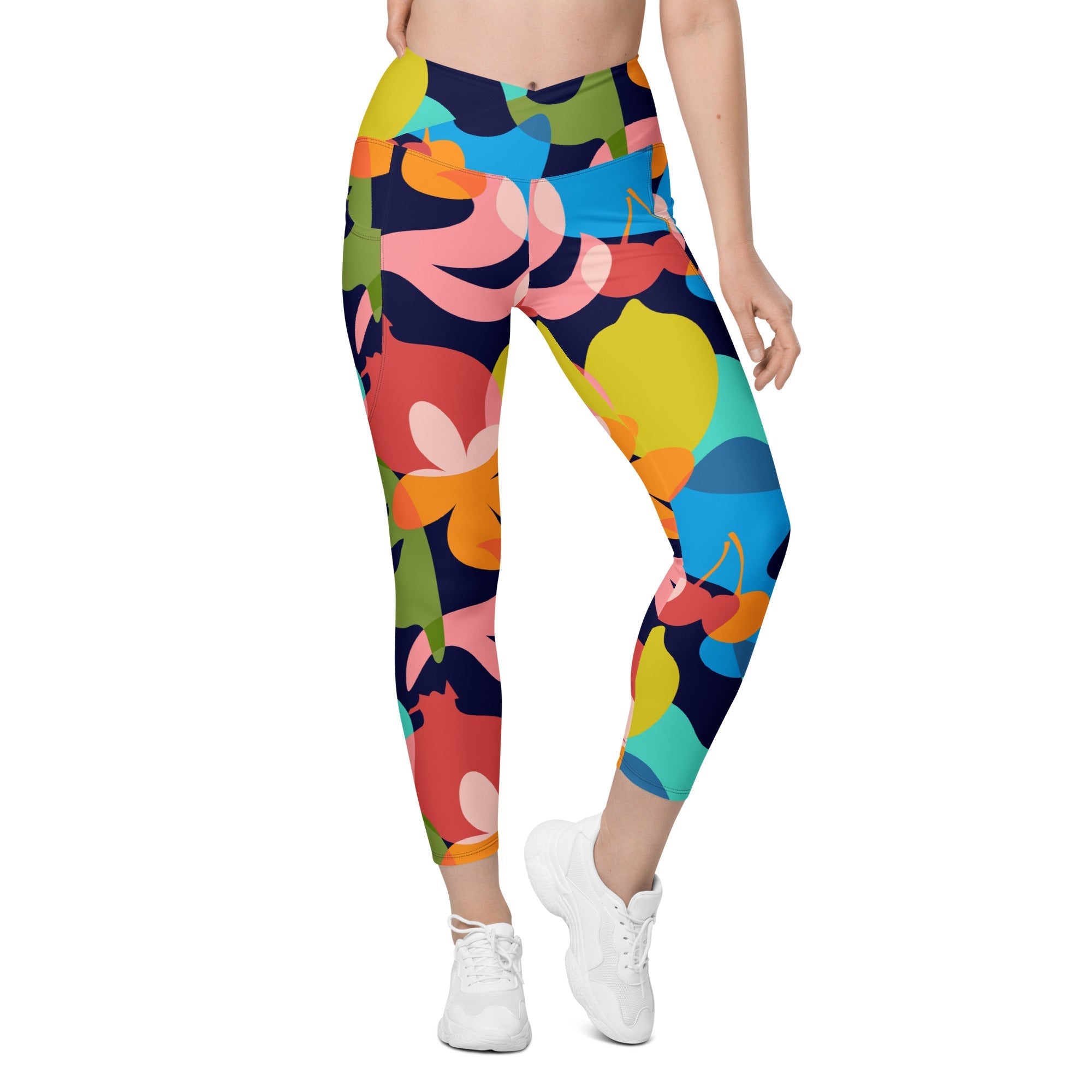 Dopamine Crossover Leggings With Pockets