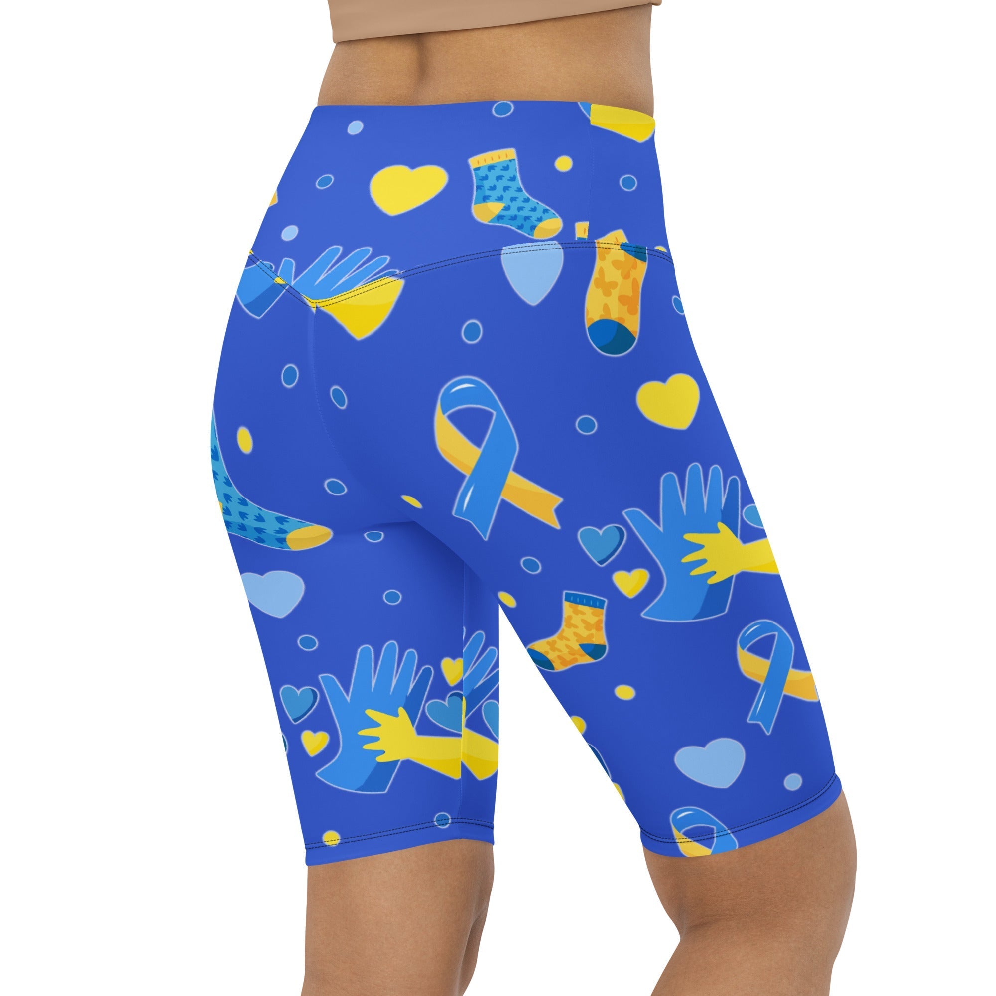 Down Syndrome Awareness Biker Shorts