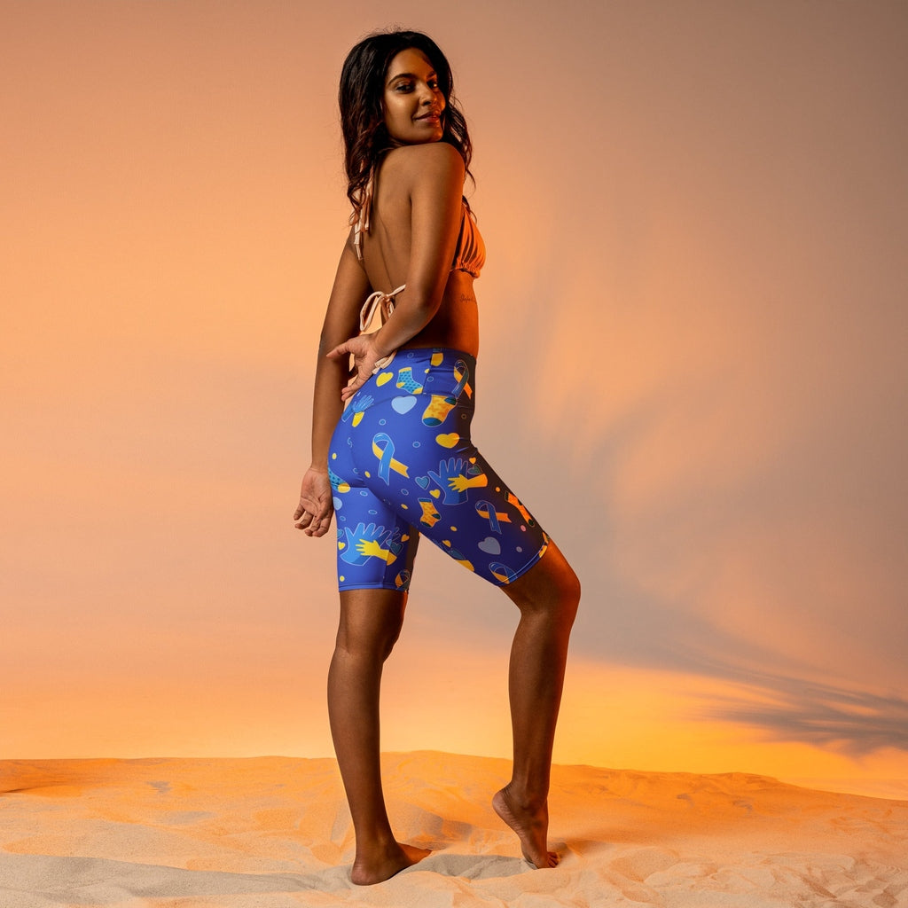 Down Syndrome Awareness Biker Shorts