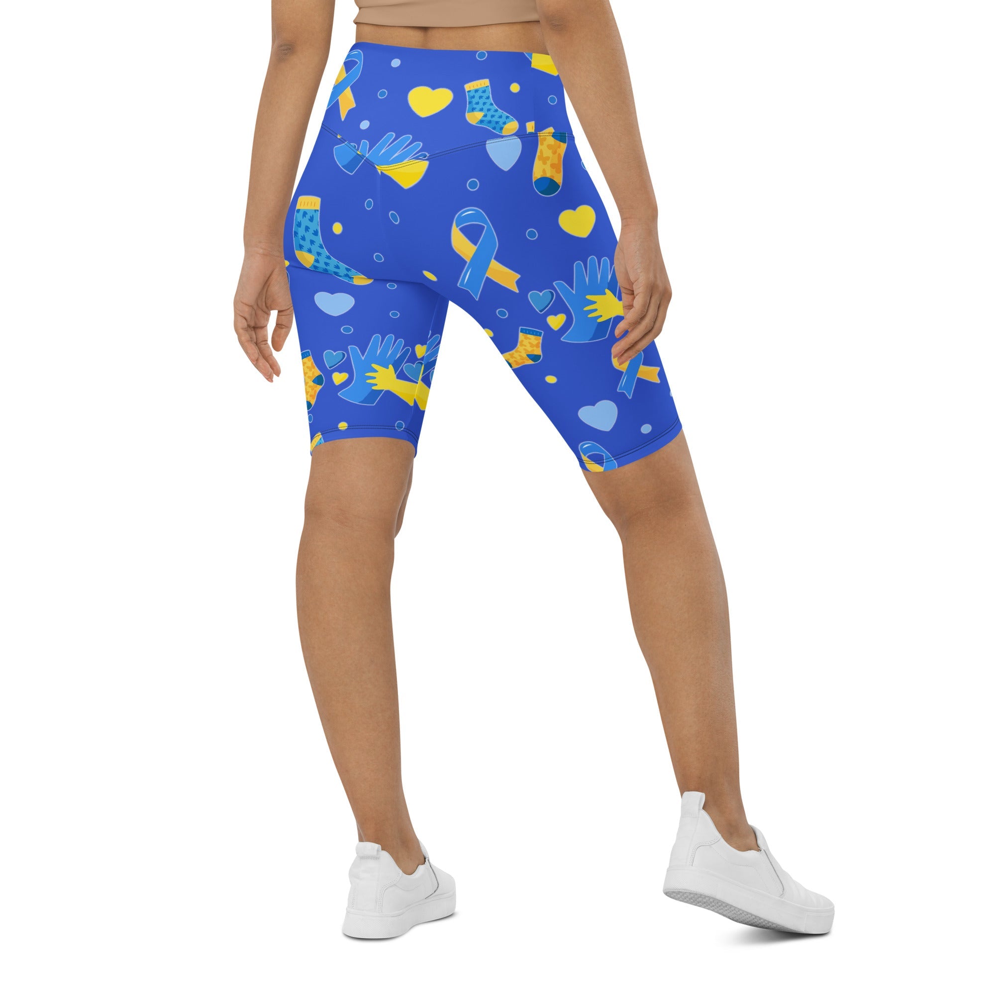 Down Syndrome Awareness Biker Shorts