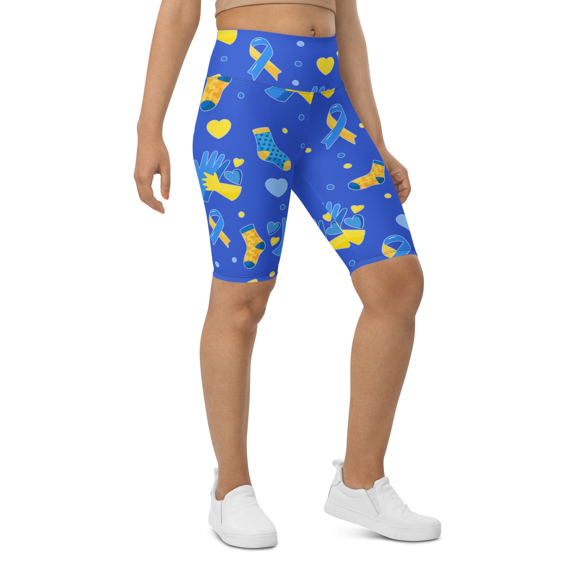 Down Syndrome Awareness Biker Shorts