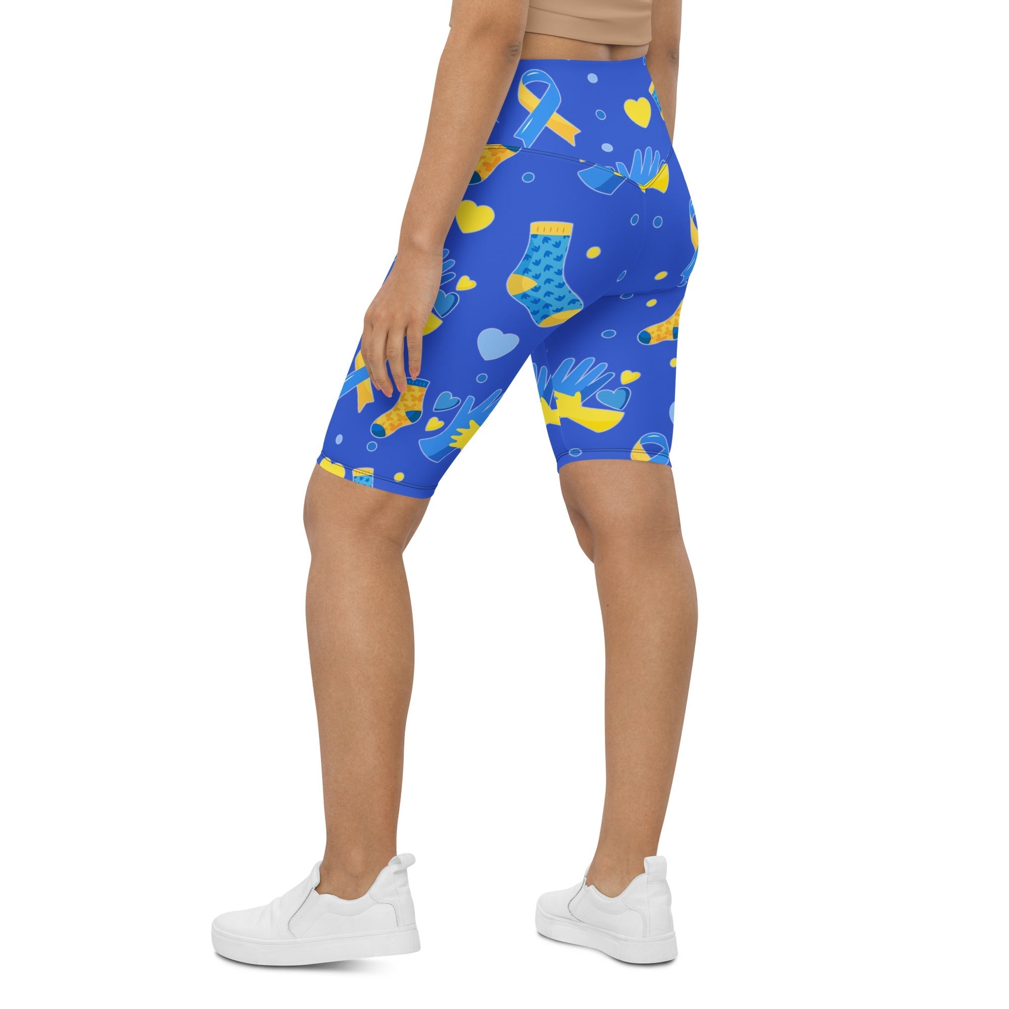 Down Syndrome Awareness Biker Shorts