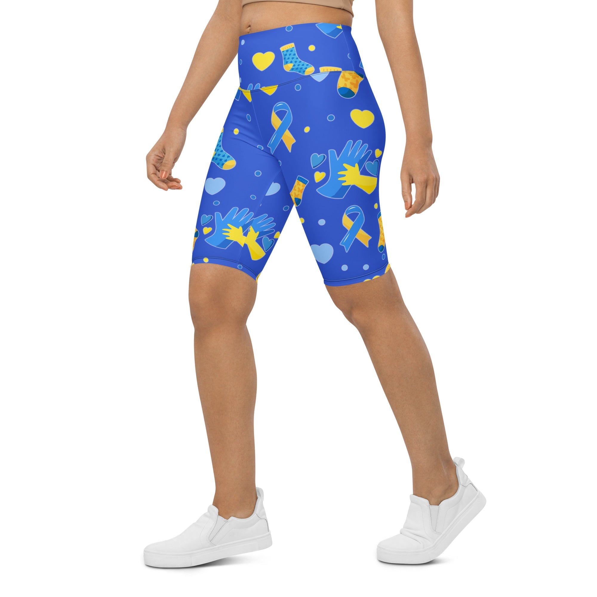 Down Syndrome Awareness Biker Shorts