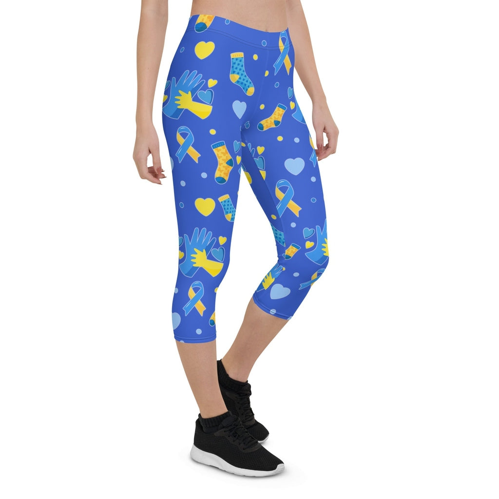 Down Syndrome Awareness Capris