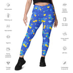 Down Syndrome Awareness Crossover Leggings With Pockets
