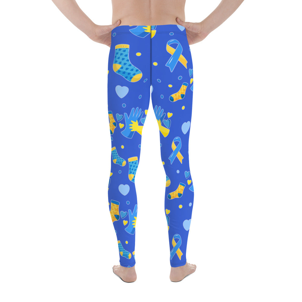 Down Syndrome Awareness Men's Leggings