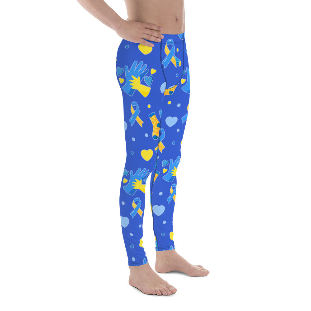 Down Syndrome Awareness Men's Leggings