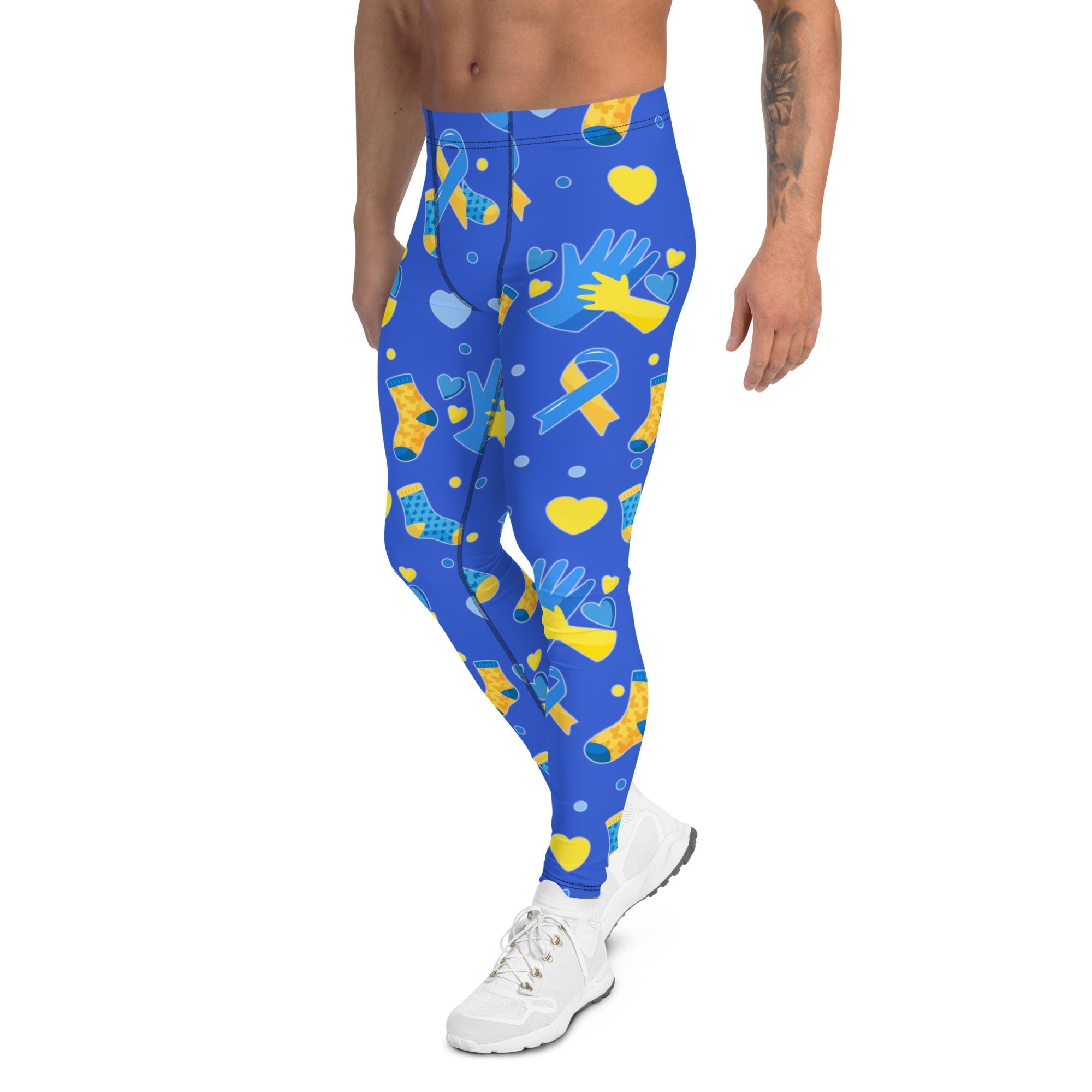 Down Syndrome Awareness Men's Leggings