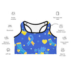 Down Syndrome Awareness Sports Bra