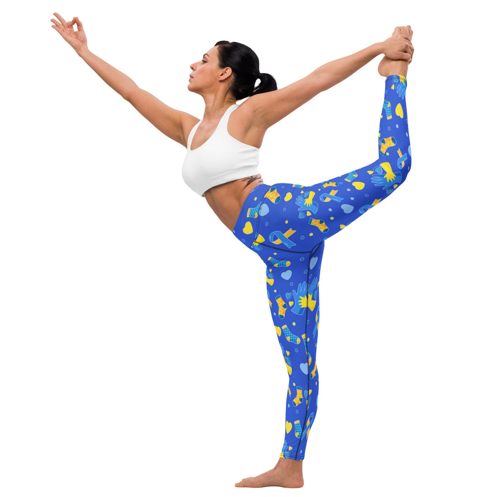 Down Syndrome Awareness Yoga Leggings