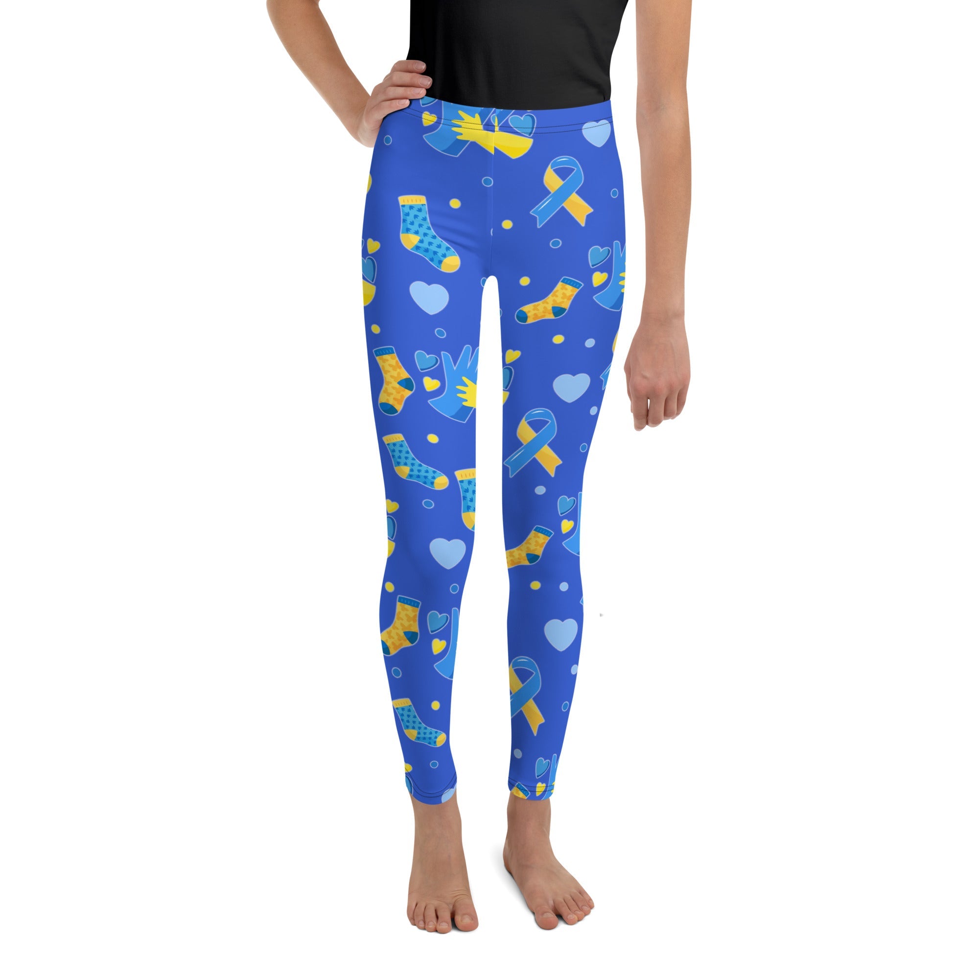 Down Syndrome Awareness Youth Leggings