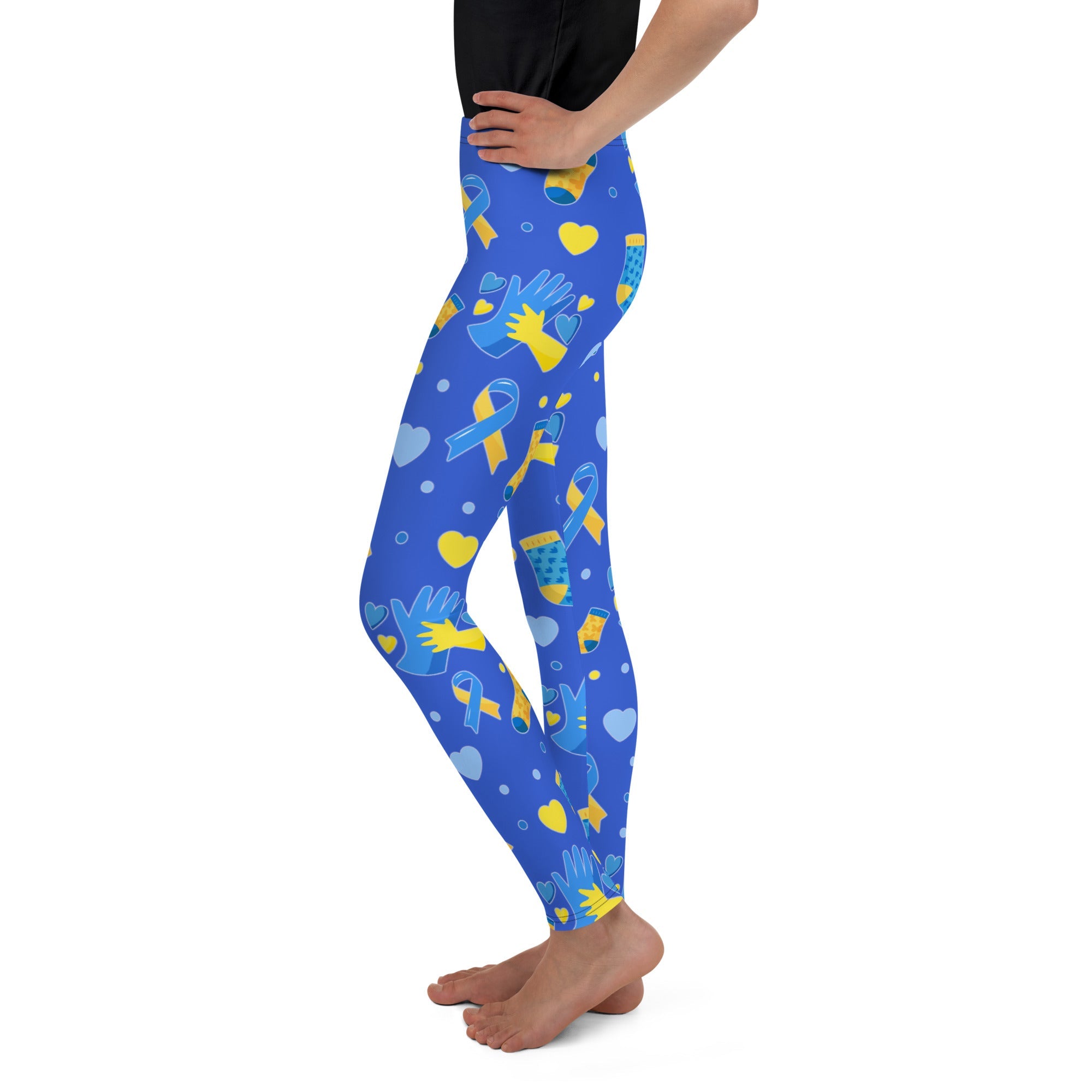 Down Syndrome Awareness Youth Leggings