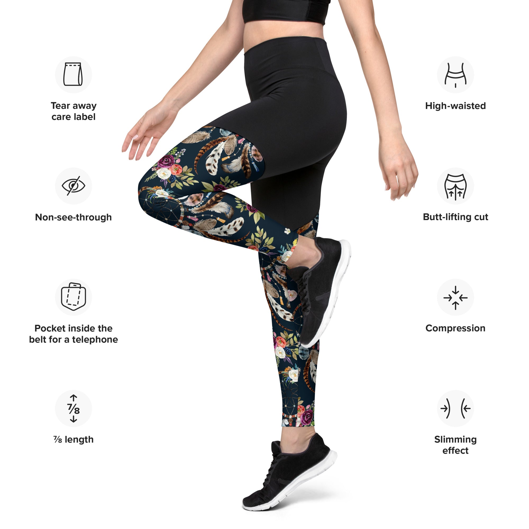 Dream Catcher Compression Leggings