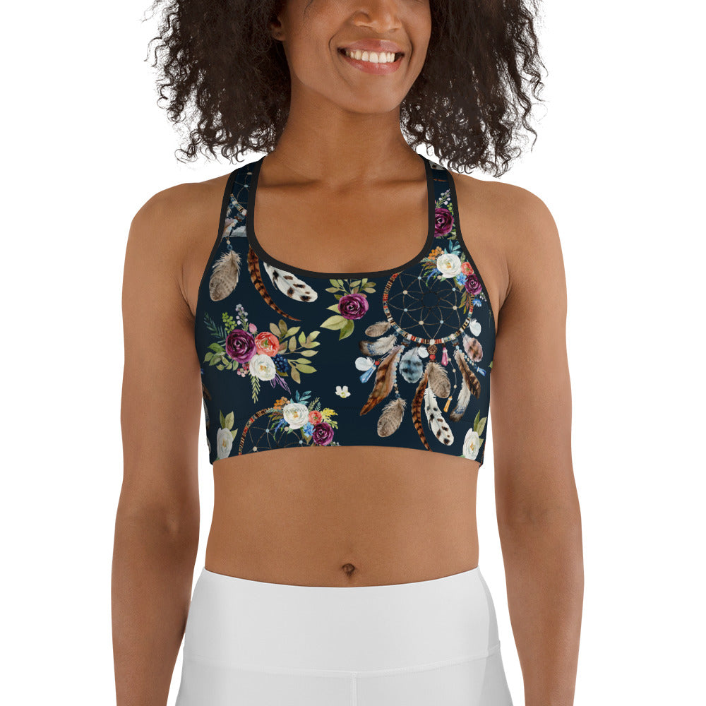 Dream Catcher Sports Bra